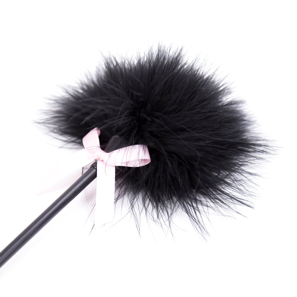 Plume chatouilleuse avec poignée en PU