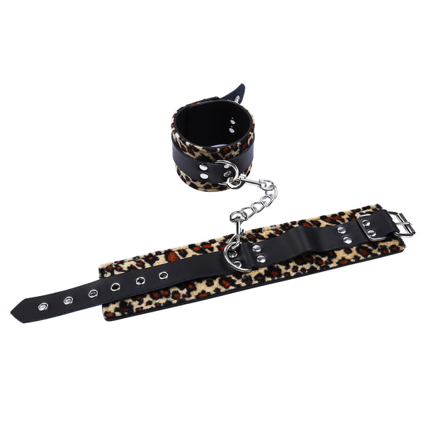 Attache-cheville léopard en PU