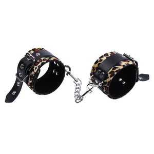 Attache-cheville léopard en PU