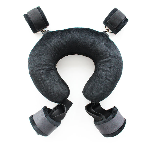 Sex Pillow With Ankle Restraints