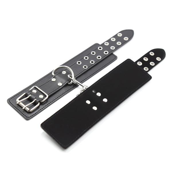 BDSM PU Wrist Handcuffs Restraints