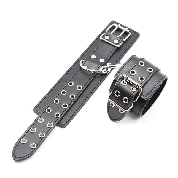 BDSM PU Wrist Handcuffs Restraints
