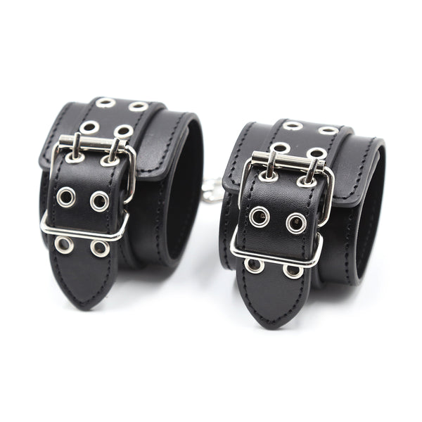 BDSM PU Wrist Handcuffs Restraints