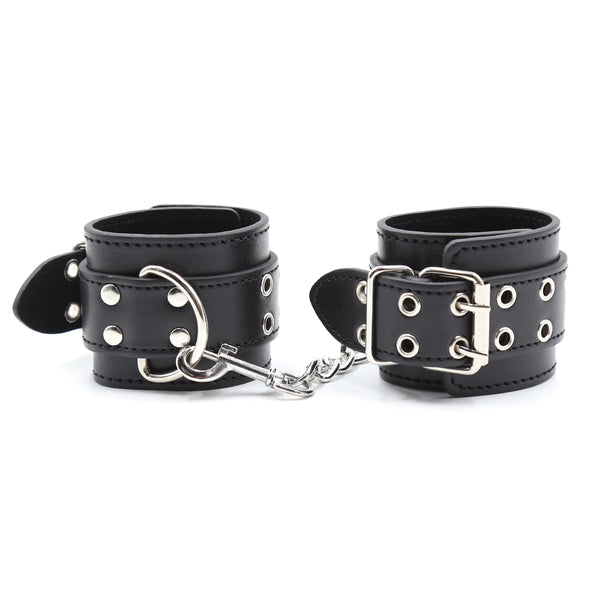 BDSM PU Wrist Handcuffs Restraints