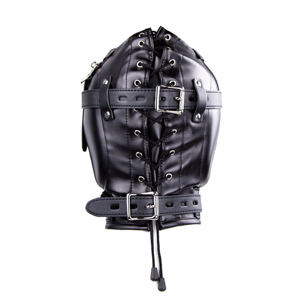 Darkness Fully Enclosed Hood SM Toys Sex Adult Confinement