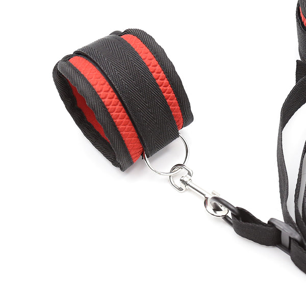 Blindfold With Bed Restraints
