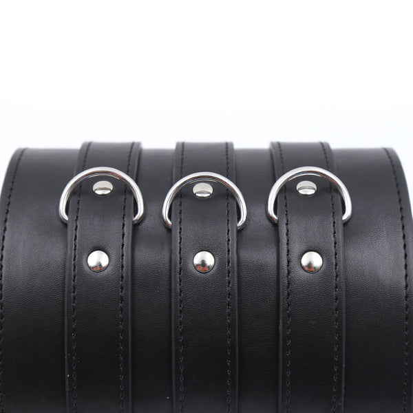 PU Wrist Restraints With Metal Accessories