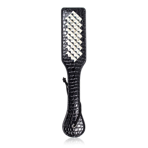 Studded Paddle Pu Sex Play Toy