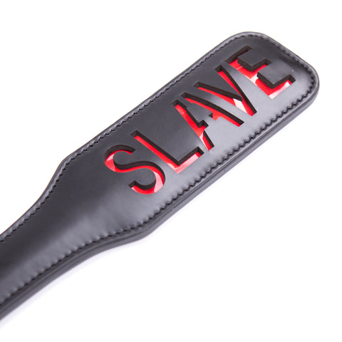 32x6cm SLAVE Paddle  Round Angle Pu