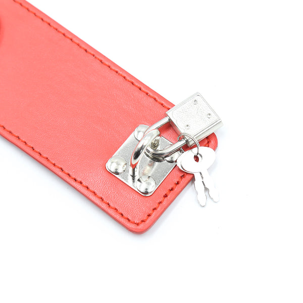 2つのカラビナ付きロックカフ