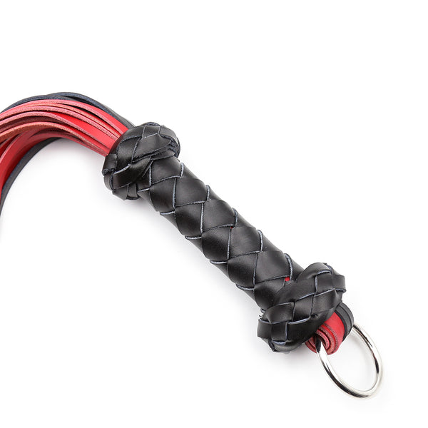 Fouet en cuir de 72 cm pour jeux pour adultes