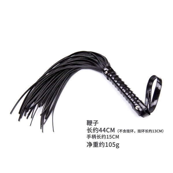 Flogger brillant pour fessée, accessoires sexuels