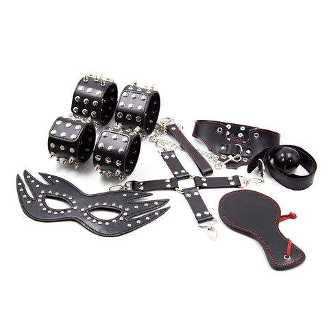 7pcs PU Bondage Kit