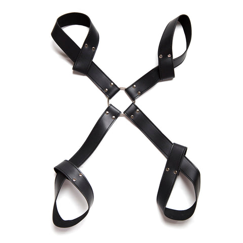 PU Hogtie Wrist Ankle Restraints