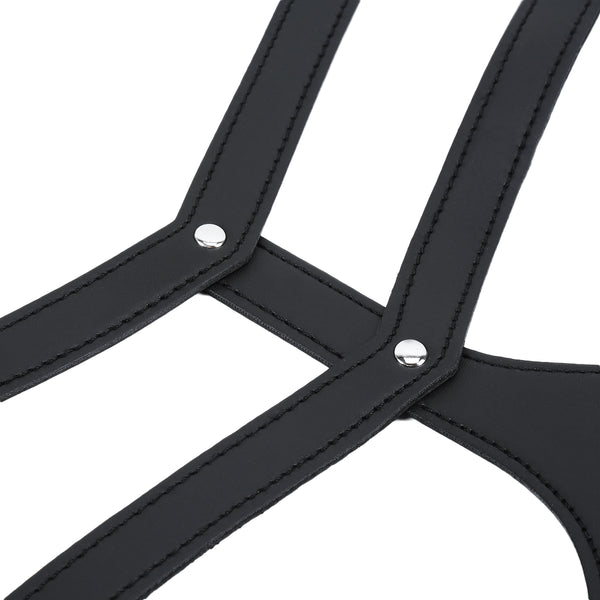 Open Strap Bikini  Enamel Leather SM Sex Play