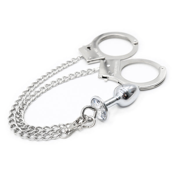 Anal Plug with Handcuffs