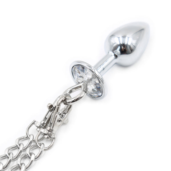 Anal Plug with Handcuffs