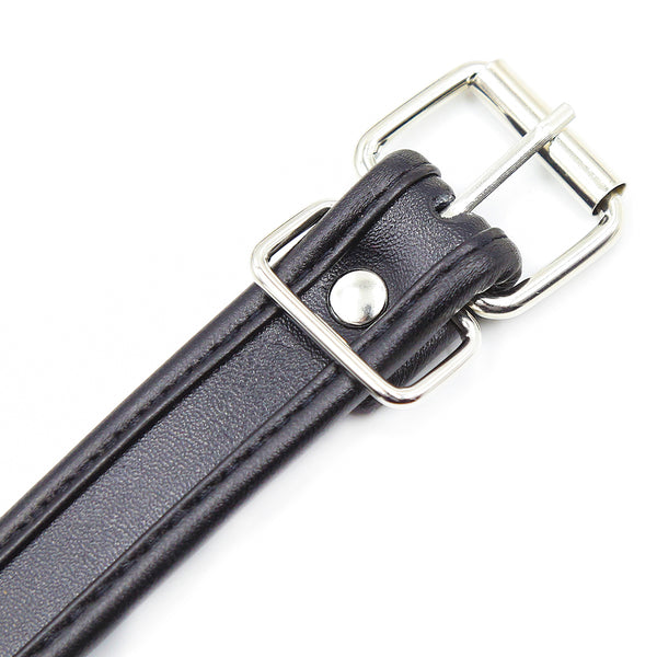 PU Wrist Restraints With Metal Accessories
