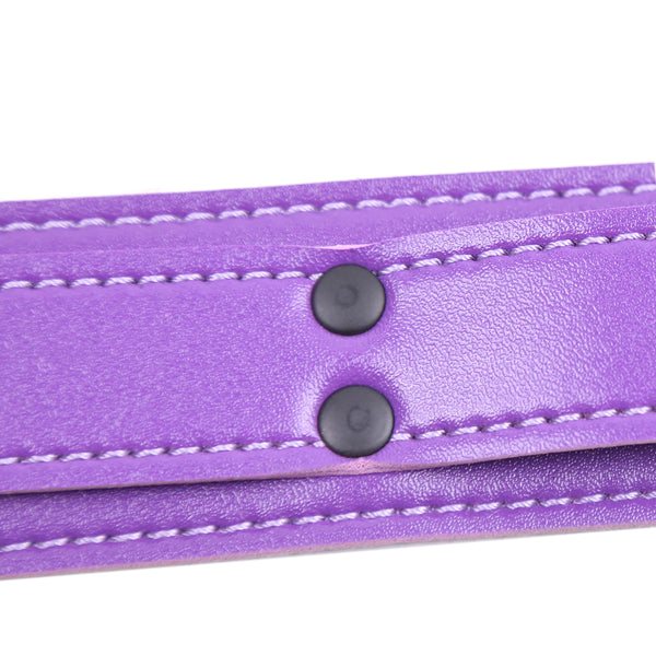 ニップルクランプ付きボンデージネックカラー