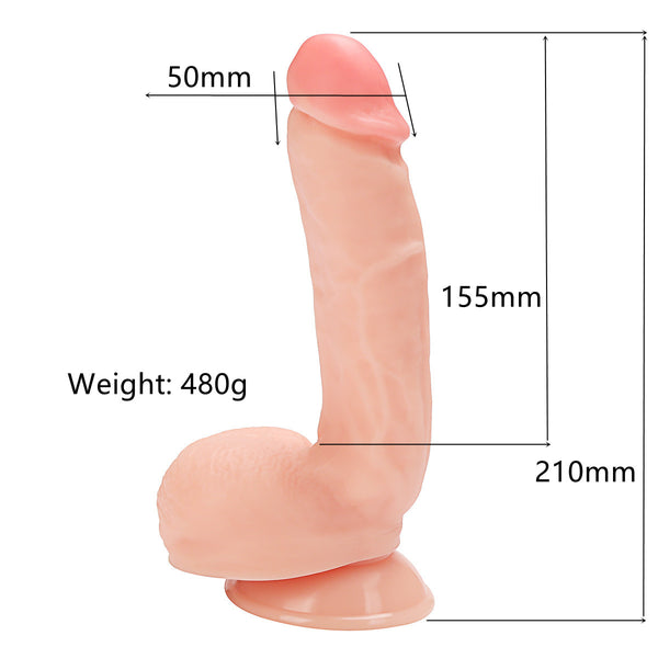 Dildo Sex Pvc Adult Play Tool
